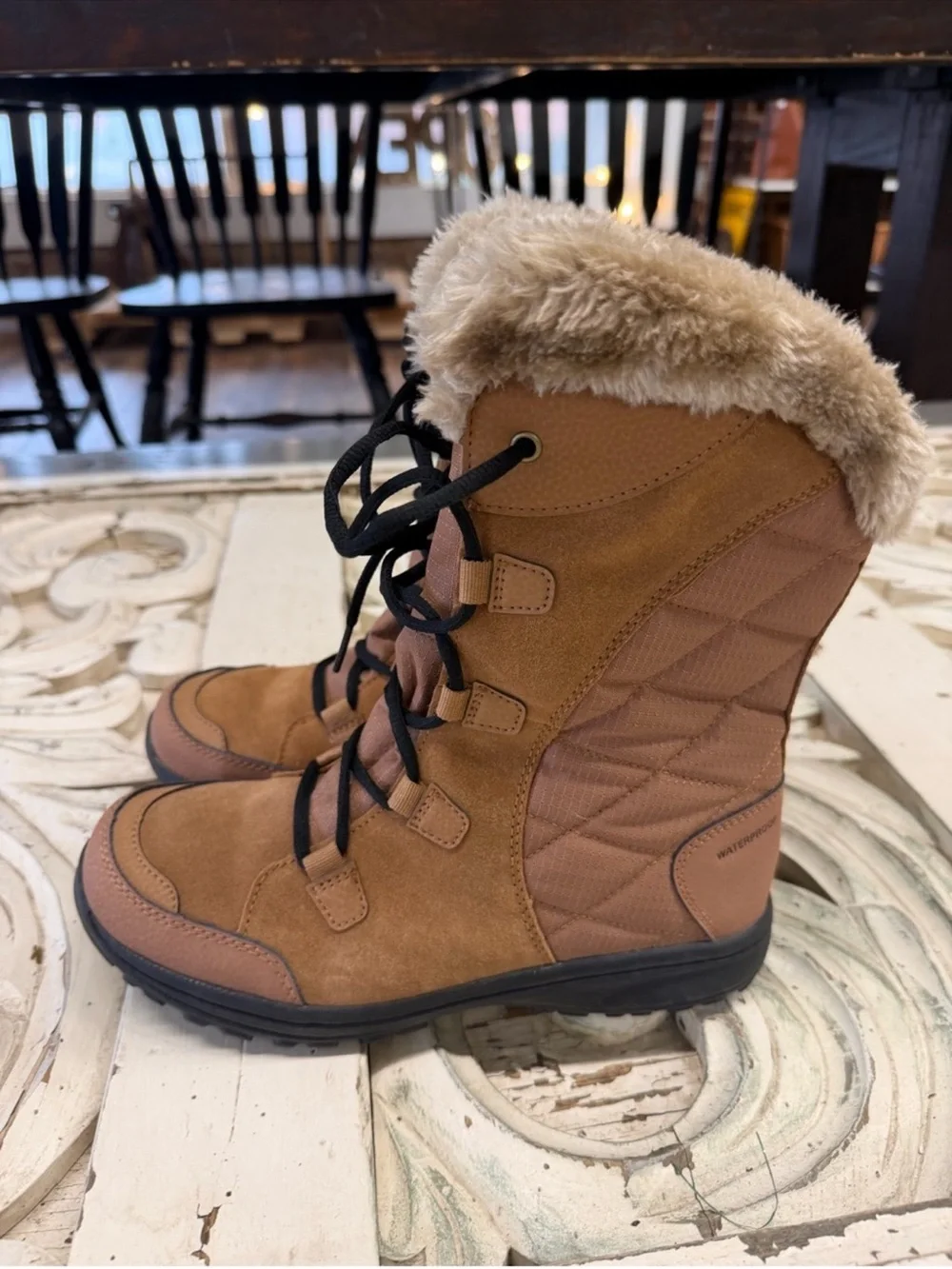 Columbia Women’s Ice Maiden II Brown Winter Boots | Waterproof | Insulated |